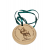 Medal drewniany 120 mm  z grawerem laserowym
